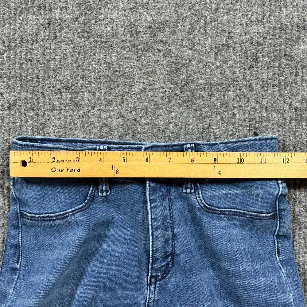Old Navy 360 Stretch Ballerina Jeggings Girls Size 16‎ Blue Denim Built In Tough